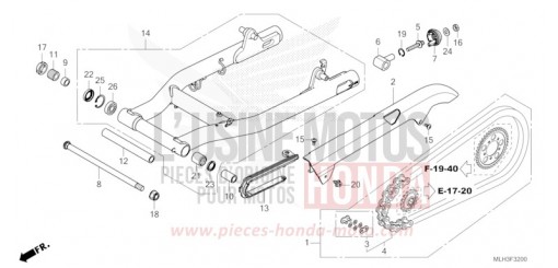BRAS OSCILLANT CMX500AR de 2024